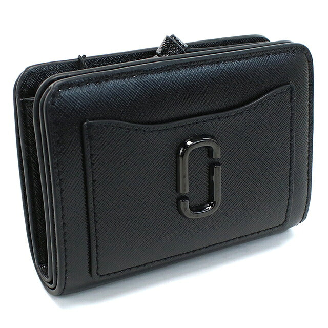 マークジェイコブス 二つ折り財布 二折財布小銭入付き 二折財布 コンパクト レディース MARC JACOBS THE MINI COMPACT WALLET レザー 2F3SMP051S07 MAJ3SMP051S07011