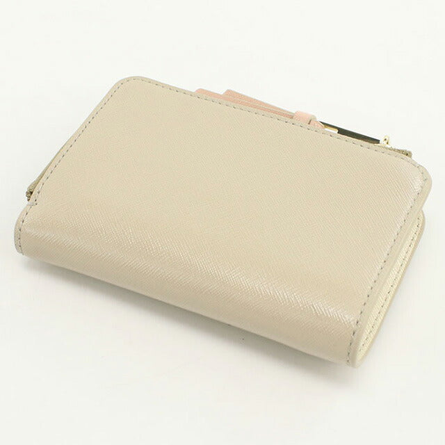 マークジェイコブス 二折財布小銭入付き レディース ブランド MARC JACOBS THE SLIM BIFOLD 2F3SMP061S07 ベージュ 財布 MAJ3SMP061S07021
