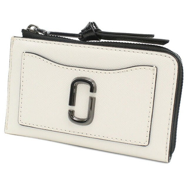 マークジェイコブス キーリング付小銭入れ レディース ブランド MARC JACOBS THE TOP ZIP MULTI WALLET 2F3SMP063S07 ホワイト 財布 MAJ3SMP063S07011