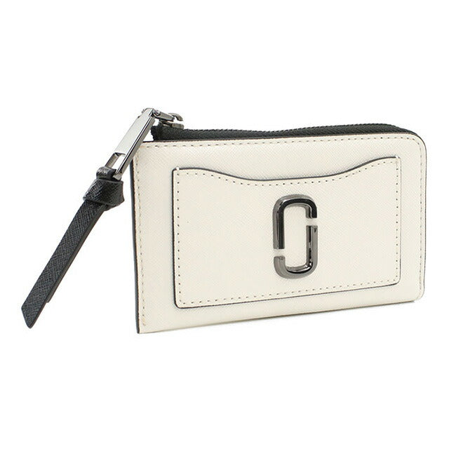マークジェイコブス キーリング付小銭入れ レディース ブランド MARC JACOBS THE TOP ZIP MULTI WALLET 2F3SMP063S07 ホワイト 財布 MAJ3SMP063S07011