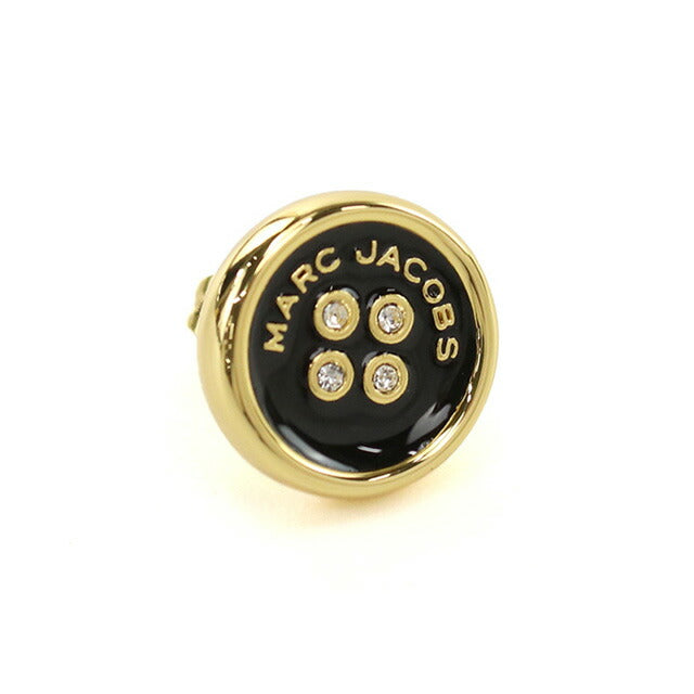 マークジェイコブス ピアス レディース ブランド MARC JACOBS BUTTON STUD EARRINGS 2R4JER001J35 ブラック アクセサリー MAJ4JER001J35011
