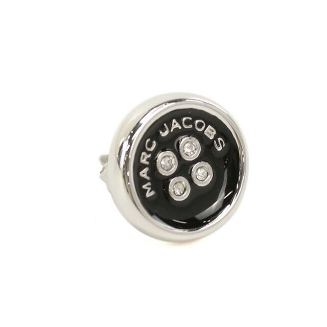 マークジェイコブス ピアス レディース ブランド MARC JACOBS BUTTON STUD EARRINGS 2R4JER001J35 ブラック アクセサリー MAJ4JER001J35031