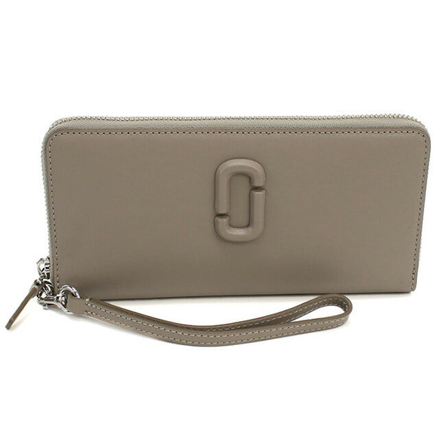 マークジェイコブス 長財布ラウンドファスナー レディース ブランド MARC JACOBS THE CONTINENTAL WALLET レザー 2P4SMP013S02 グレー MAJ4SMP013S02031