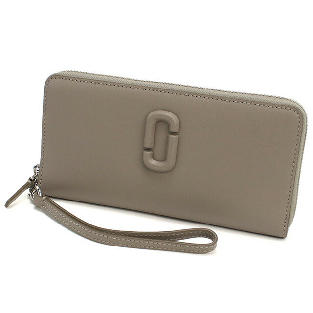 マークジェイコブス 長財布ラウンドファスナー レディース ブランド MARC JACOBS THE CONTINENTAL WALLET レザー 2P4SMP013S02 グレー MAJ4SMP013S02031