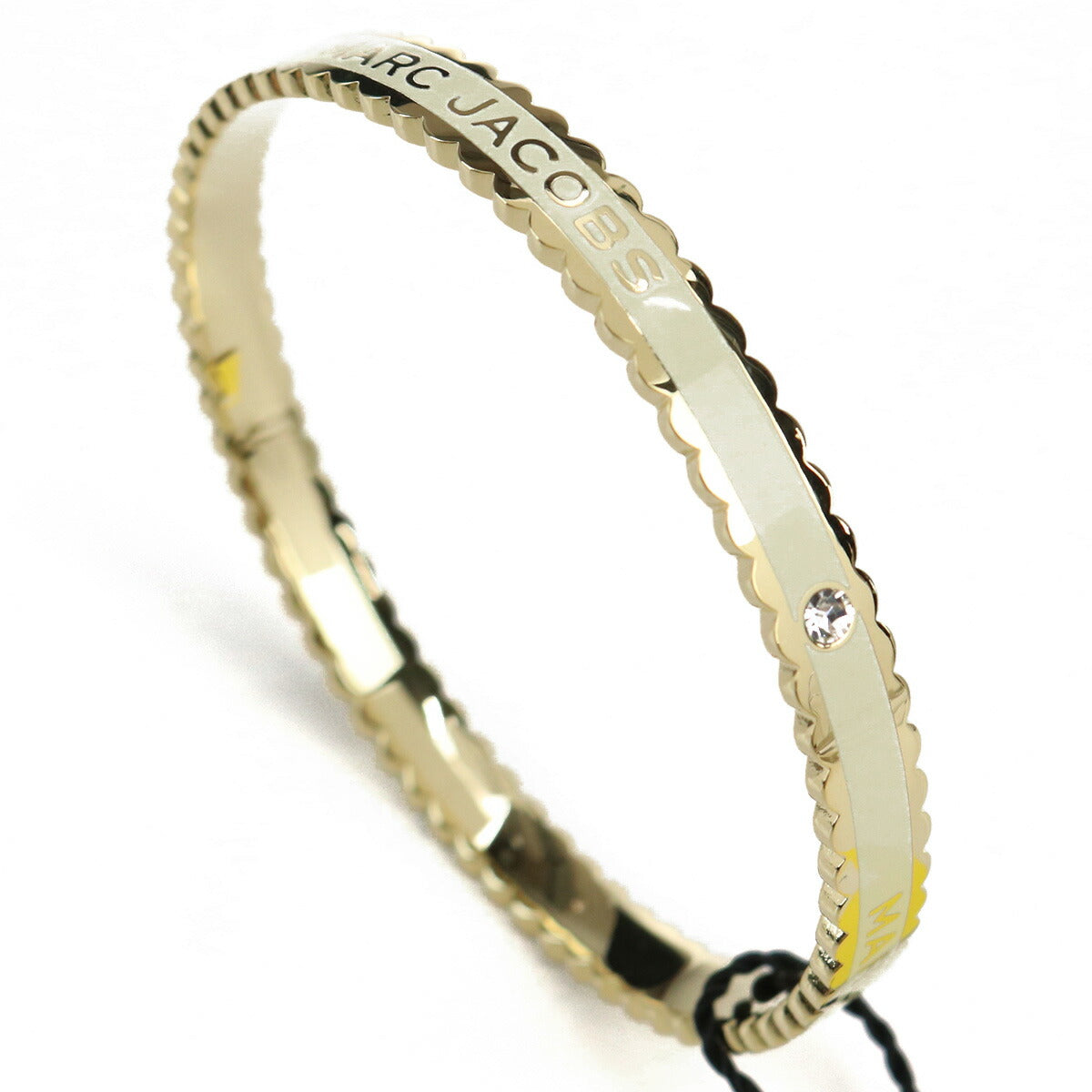 マーク・ジェイコブス バングル レディース メタル J103MT7PF22 CREAM-GOLD ホワイト系 ジュエリーアクセサリー MAJJ103MT7PF22021