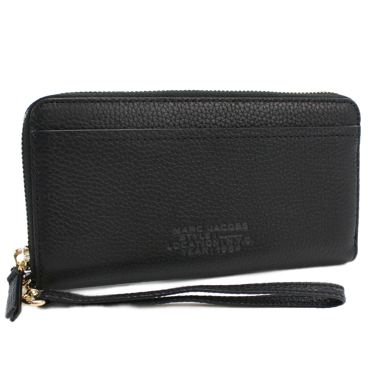 マークジェイコブス 長財布ラウンドファスナー レディース レザー ベトナム S131L01RE22 BLACK ブラック 財布 MAJS131L01RE22011