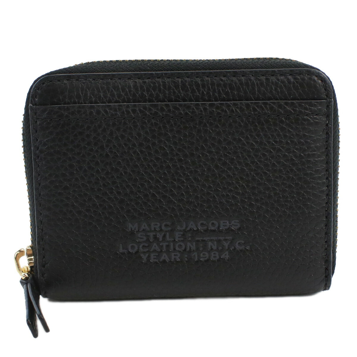 マークジェイコブス 小銭入れ レディース レザー ベトナム S134L01RE22 BLACK ブラック 財布 MAJS134L01RE22011