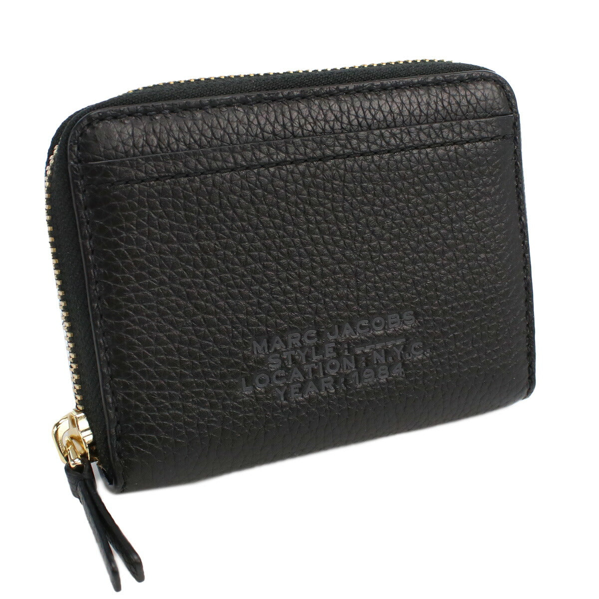 マークジェイコブス 小銭入れ レディース レザー ベトナム S134L01RE22 BLACK ブラック 財布 MAJS134L01RE22011