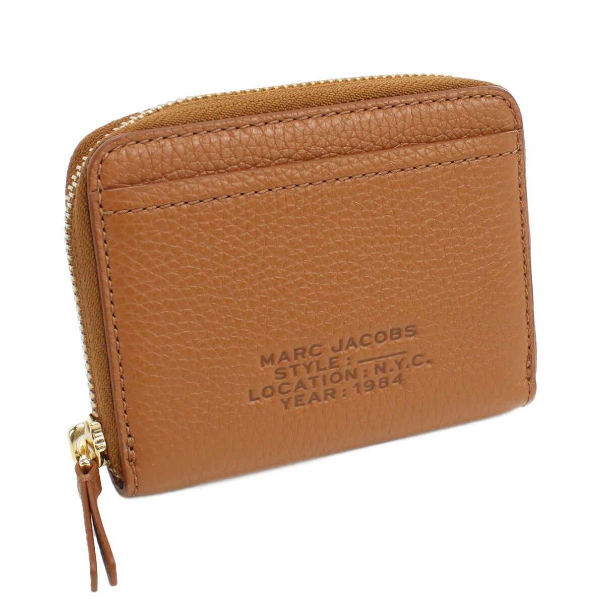 マークジェイコブス 小銭入れ レディース レザー ベトナム S134L01RE22 ARGAN OIL ブラウン系 財布 MAJS134L01RE22021