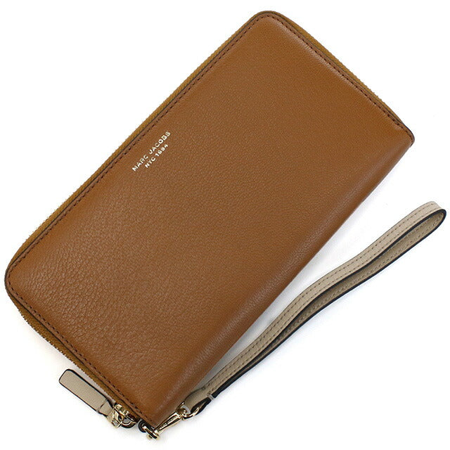 マークジェイコブス 長財布ラウンドファスナー レディース レザー ベトナム S161L03FA22 CATHAY SPICE MULTI ブラウン系 財布 MAJS161L03FA22011