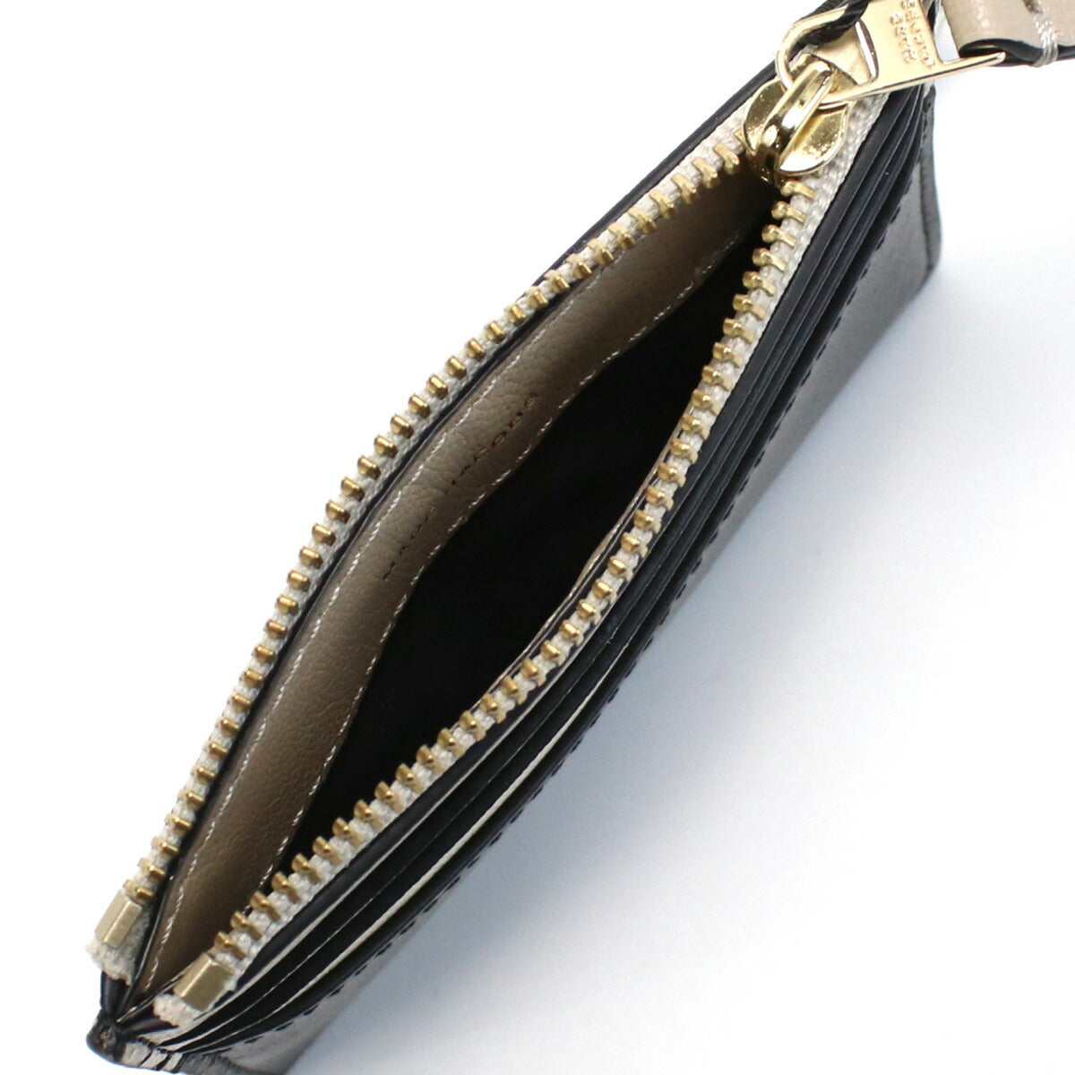 マークジェイコブス 小銭入れ レディース レザー ベトナム S166L03FA22 BLACK MULTI ブラック ベージュ系 財布 MAJS166L03FA22011