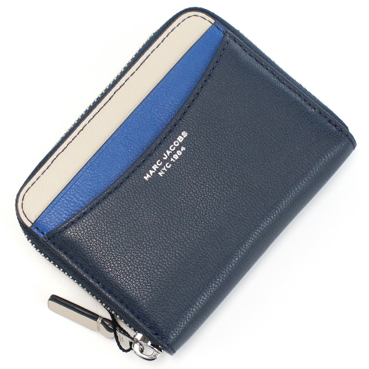 マークジェイコブス 小銭入れ レディース レザー ベトナム S167L03FA22 BLUE SEA MULTI ブルー系 財布 MAJS167L03FA22011