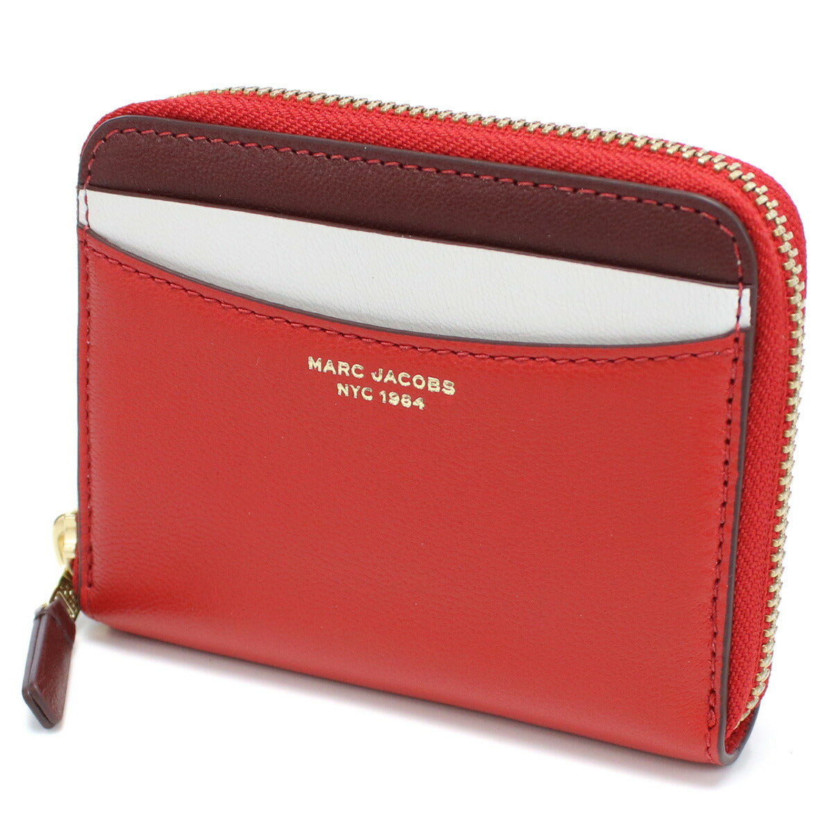 マークジェイコブス 小銭入れ レディース レザー ベトナム S167L03FA22 TRUE RED MULTI レッド系 財布 MAJS167L03FA22021