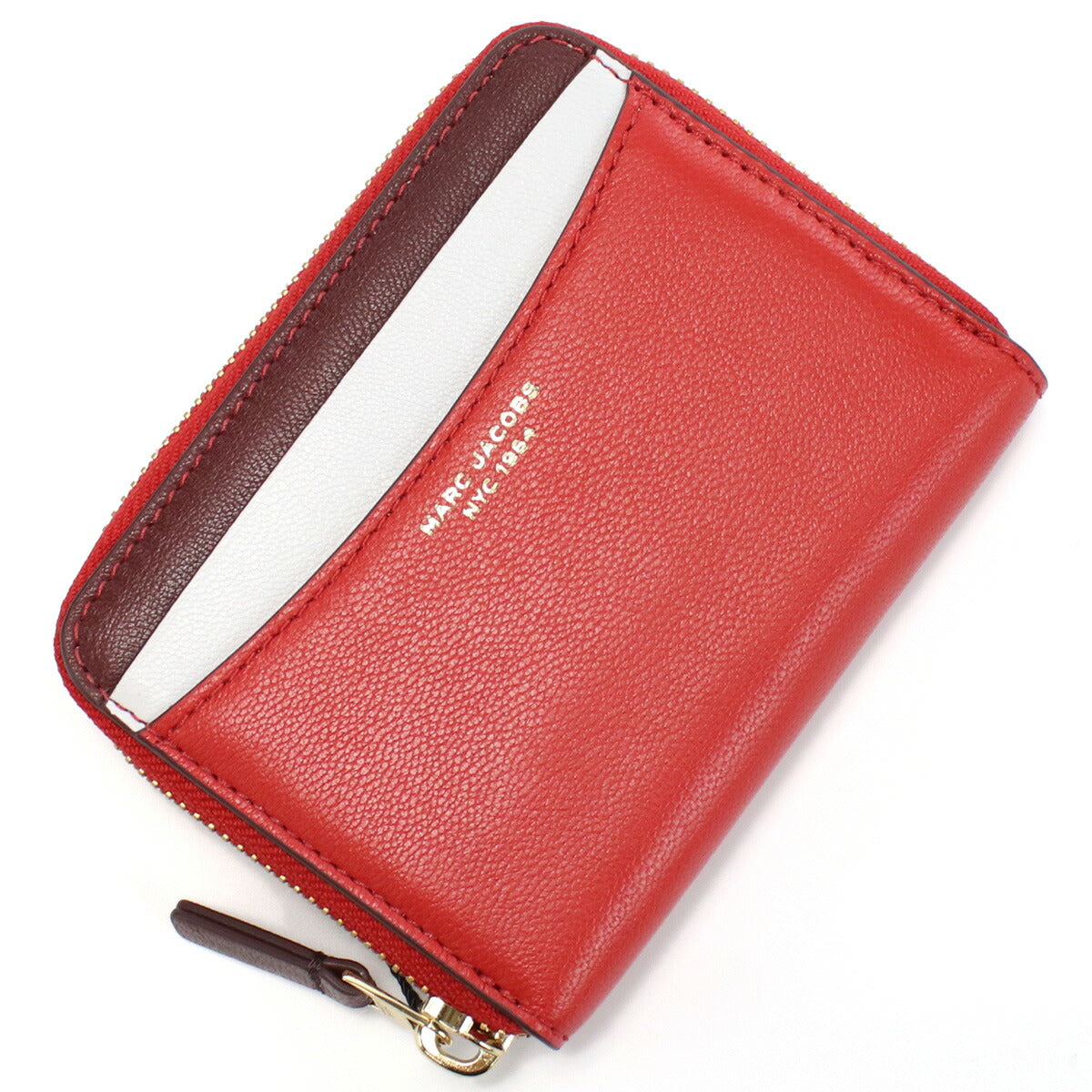 マークジェイコブス 小銭入れ レディース レザー ベトナム S167L03FA22 TRUE RED MULTI レッド系 財布 MAJS167L03FA22021