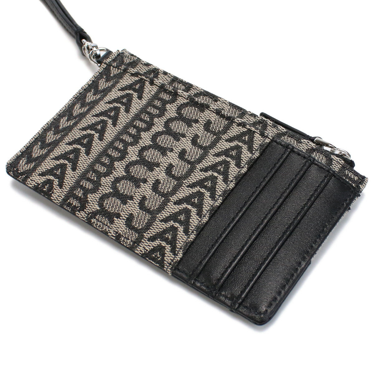 マークジェイコブス 小銭入れ レディース コットン・ポリエステル ベトナム S182M12FA22 BEIGE MULTI ベージュ系 ブラック 財布 MAJS182M12FA22011