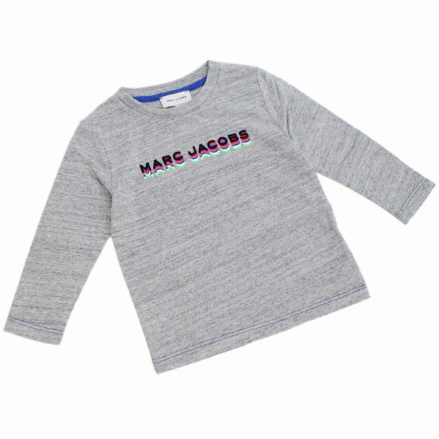 マークジェイコブス 長袖Tシャツ ベビー ブランド MARC JACOBS インド W25542 CHINE GREY グレー系 ウェア 選べるモデル MAJW25542A