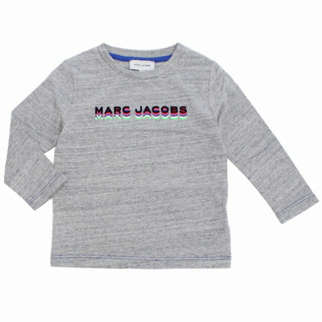 マークジェイコブス 長袖Tシャツ ベビー ブランド MARC JACOBS インド W25542 CHINE GREY グレー系 ウェア 選べるモデル MAJW25542A
