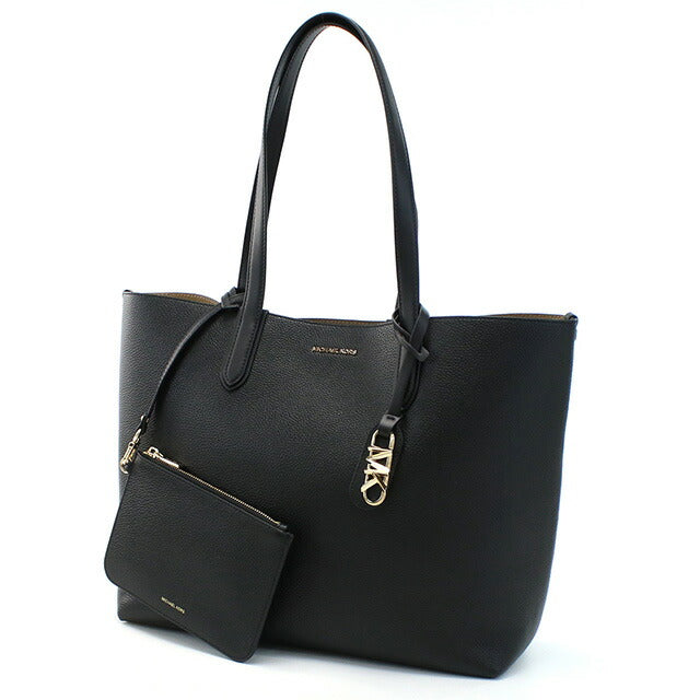 マイケル・コース トートバッグ レディース ブランド MICHAEL KORS ELIZA レザー バングラデシュ 30F3GZAT4T BLACK ブラック バッグ MIK30F3GZAT4T011