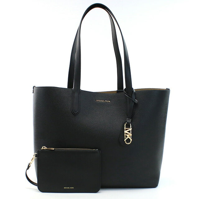 マイケル・コース トートバッグ レディース ブランド MICHAEL KORS ELIZA レザー バングラデシュ 30F3GZAT4T BLACK ブラック バッグ MIK30F3GZAT4T011