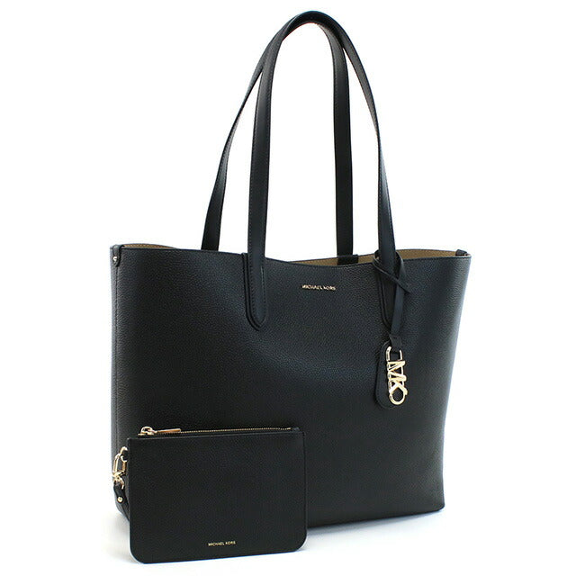 マイケル・コース トートバッグ レディース ブランド MICHAEL KORS ELIZA レザー バングラデシュ 30F3GZAT4T BLACK ブラック バッグ MIK30F3GZAT4T011