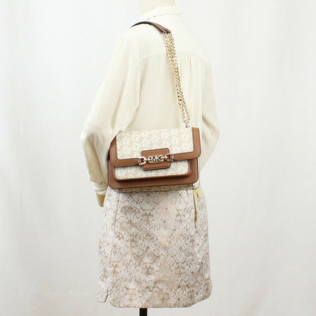 マイケル・コース 斜め掛け ショルダーバッグ レディース ブランド MICHAEL KORS HEATHER インドネシア 30R4G7HL3B VANILLA-LUGG MIK30R4G7HL3B011