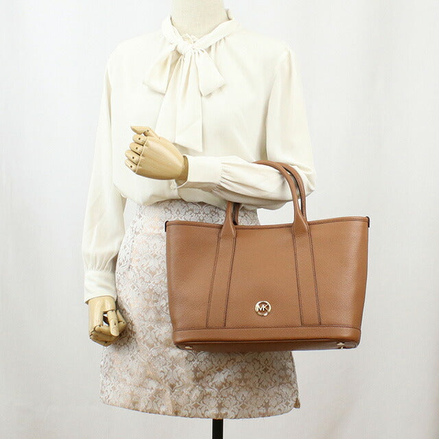 マイケル・コース トートバッグ レディース ブランド MICHAEL KORS LUISA レザー インドネシア 30R4G99S2L LUGGAGE ブラウン系 バッグ MIK30R4G99S2L021