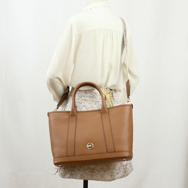 マイケル・コース トートバッグ レディース ブランド MICHAEL KORS LUISA レザー インドネシア 30R4G99S2L LUGGAGE ブラウン系 バッグ MIK30R4G99S2L021