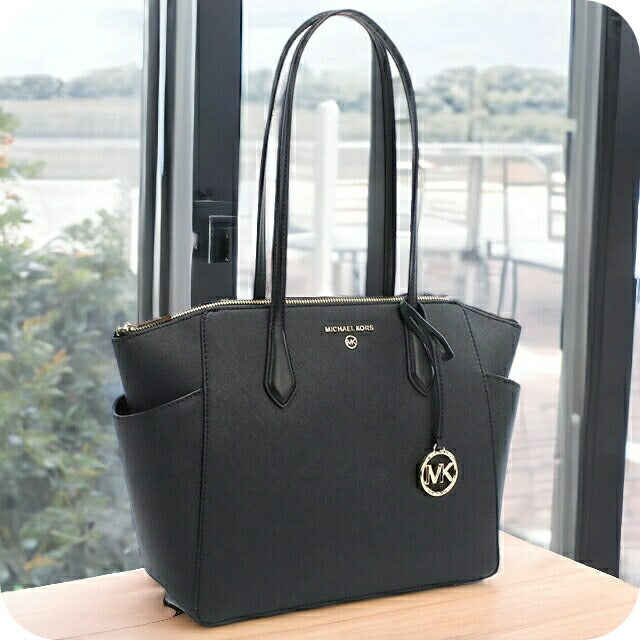 マイケルコース トートバッグ レディース レザー インドネシア 30S2G6AT2L BLACK ブラック バッグ MIK30S2G6AT2L011