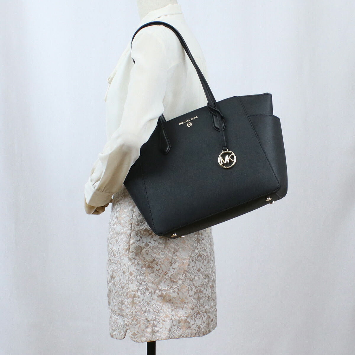 マイケルコース トートバッグ レディース レザー インドネシア 30S2G6AT2L BLACK ブラック バッグ MIK30S2G6AT2L011