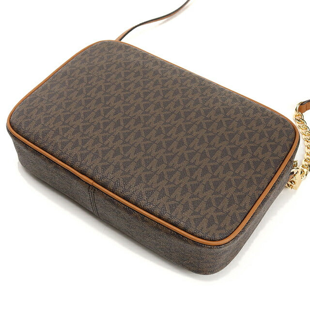 マイケルコース 斜め掛け ショルダーバッグ レディース ブランド MICHAEL KORS JET SET 32F1GJ6C7B ブラウン MIK32F1GJ6C7B021