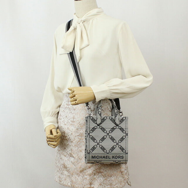 マイケル・コース 斜め掛け ショルダーバッグ レディース ブランド MICHAEL KORS GIGI カンボジア 32F3S3GC4J NAT-LUGG グレー系 MIK32F3S3GC4J011