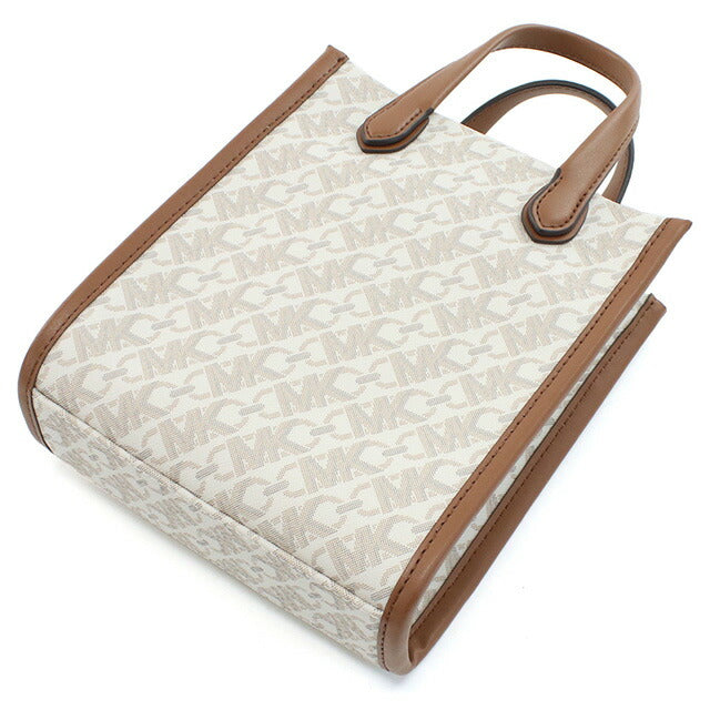 マイケル・コース トートバッグ レディース ブランド MICHAEL KORS GIGI インドネシア 32H3G3GC4B VANILLA-LUGG ホワイト系 ブラウン系 バッグ MIK32H3G3GC4B011