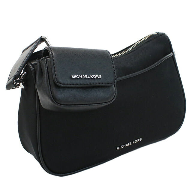 マイケル・コース 斜め掛け ショルダーバッグ レディース ブランド MICHAEL KORS JET SET インドネシア 32R3SJ6C8C BLACK MIK32R3SJ6C8C011
