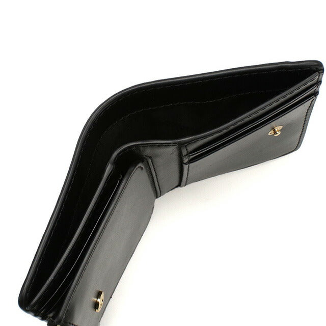 マイケル・コース 二折財布小銭入付き レディース ブランド MICHAEL KORS EMPIRE レザー カンボジア 32S4G8ED7L BLACK ブラック 財布 MIK32S4G8ED7L011