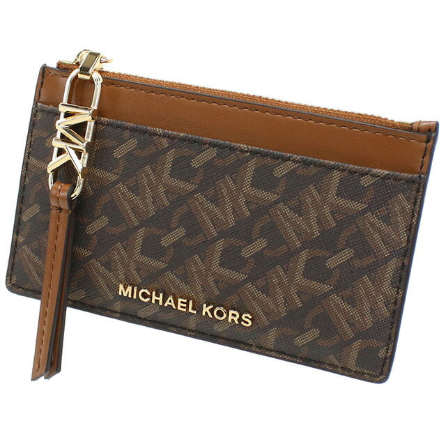 マイケル・コース 小銭入れ レディース ブランド MICHAEL KORS EMPIRE インドネシア 34H3G8ED1B BRN-LUGGAGE ブラウン系 財布 MIK34H3G8ED1B021