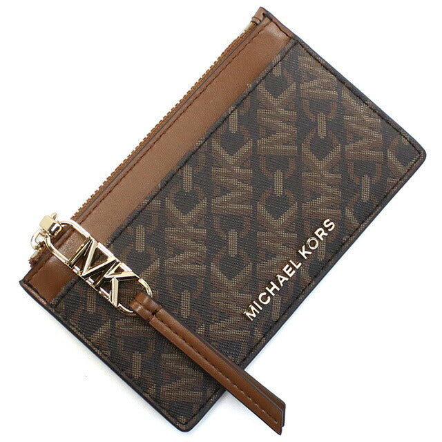 マイケル・コース 小銭入れ レディース ブランド MICHAEL KORS EMPIRE インドネシア 34H3G8ED1B BRN-LUGGAGE ブラウン系 財布 MIK34H3G8ED1B021