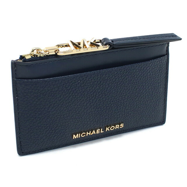 マイケル・コース 小銭入れ レディース ブランド MICHAEL KORS EMPIRE レザー インドネシア 34H3G8ED1L NAVY ネイビー系 財布 MIK34H3G8ED1L021