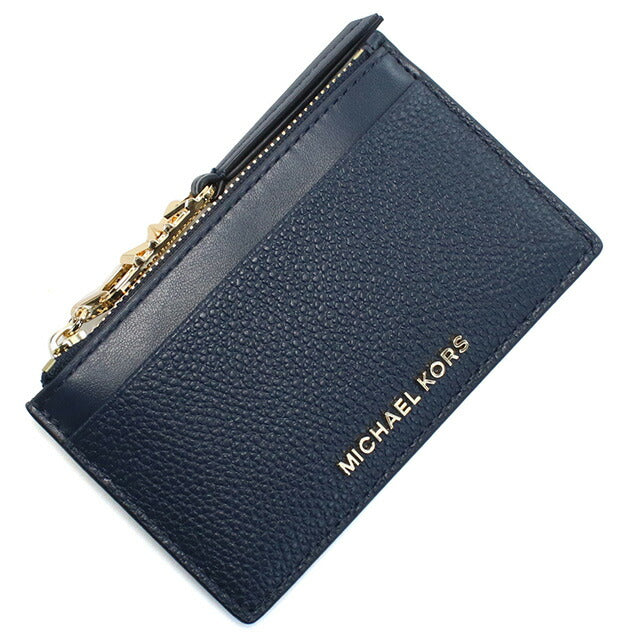 マイケル・コース 小銭入れ レディース ブランド MICHAEL KORS EMPIRE レザー インドネシア 34H3G8ED1L NAVY ネイビー系 財布 MIK34H3G8ED1L021