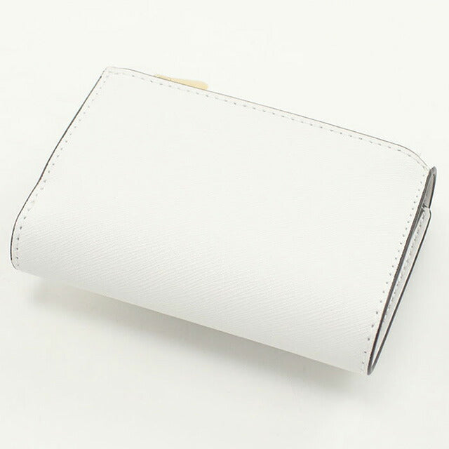 マイケルコース 三折財布小銭入付き レディース ブランド MICHAEL KORS GREENWICH レザー 34S1GNME6L ホワイト 財布 MIK34S1GNME6L051