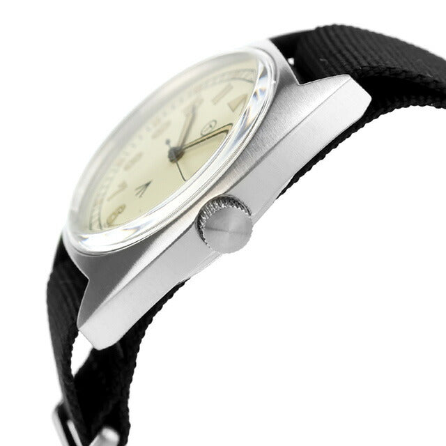 ナバルウォッチ Naval military watch Royal Air Force Type クォーツ 電池式 腕時計 ブランド メンズ NAVAL WATCH Mil-02C-BK アナログ アイボリーホワイト 白 Mil-02C-BK