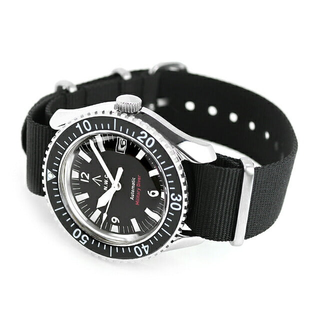 MIL.-05 A SV/BK | ナバルウォッチ ROYAL Military Diver TYPE 自動巻き
