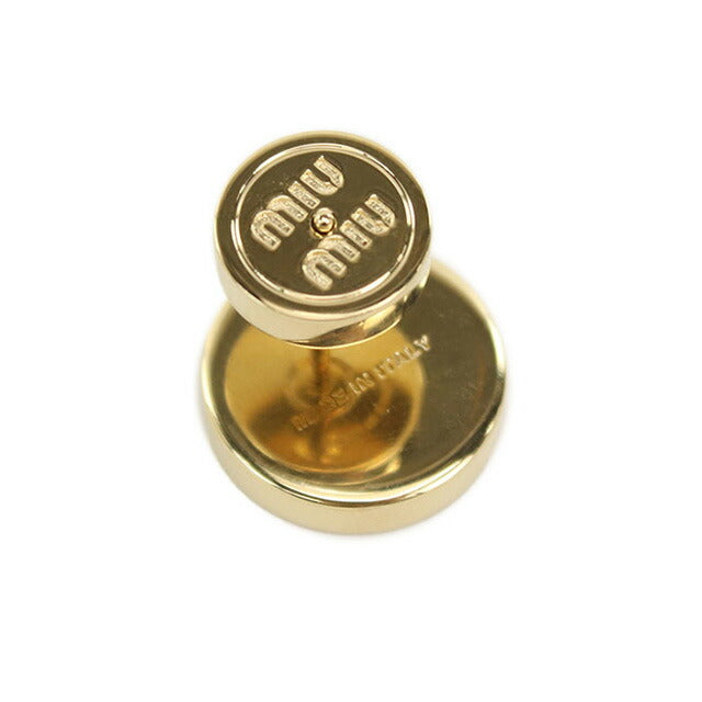 ミュウミュウ ピアス レディース ブランド MIUMIU 5JO912 レッド アクセサリー MIU5JO912011