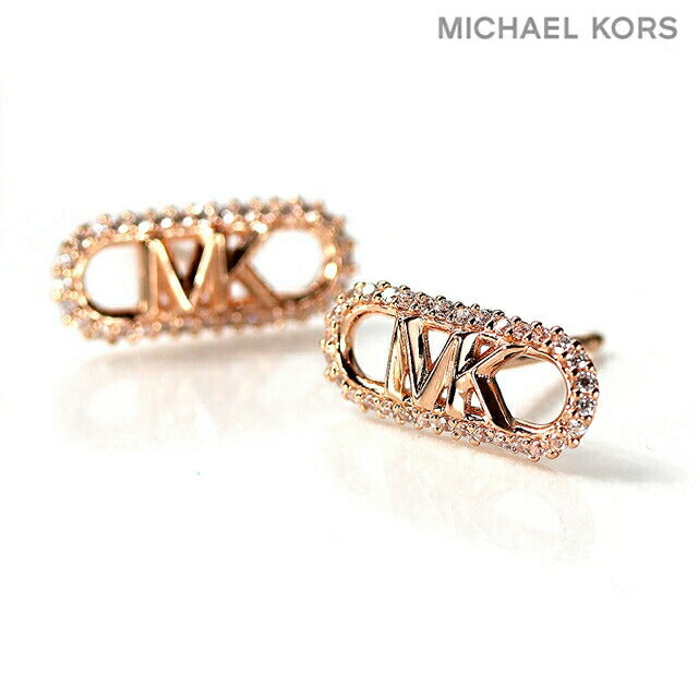 マイケル・コース ピアス レディース ブランド スターリングシルバー キュービックジルコニア スタッド 両耳用 MKC1657CZ791 ローズゴールド アクセサリー MKC1657CZ791