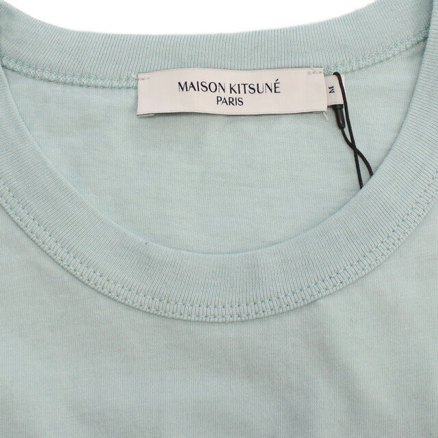 メゾンキツネ Tシャツ メンズ ブランド コットン100% ポルトガル KM00102 BLUE HAZE ブルー系 ファッション 選べるモデル MKIKM00102A
