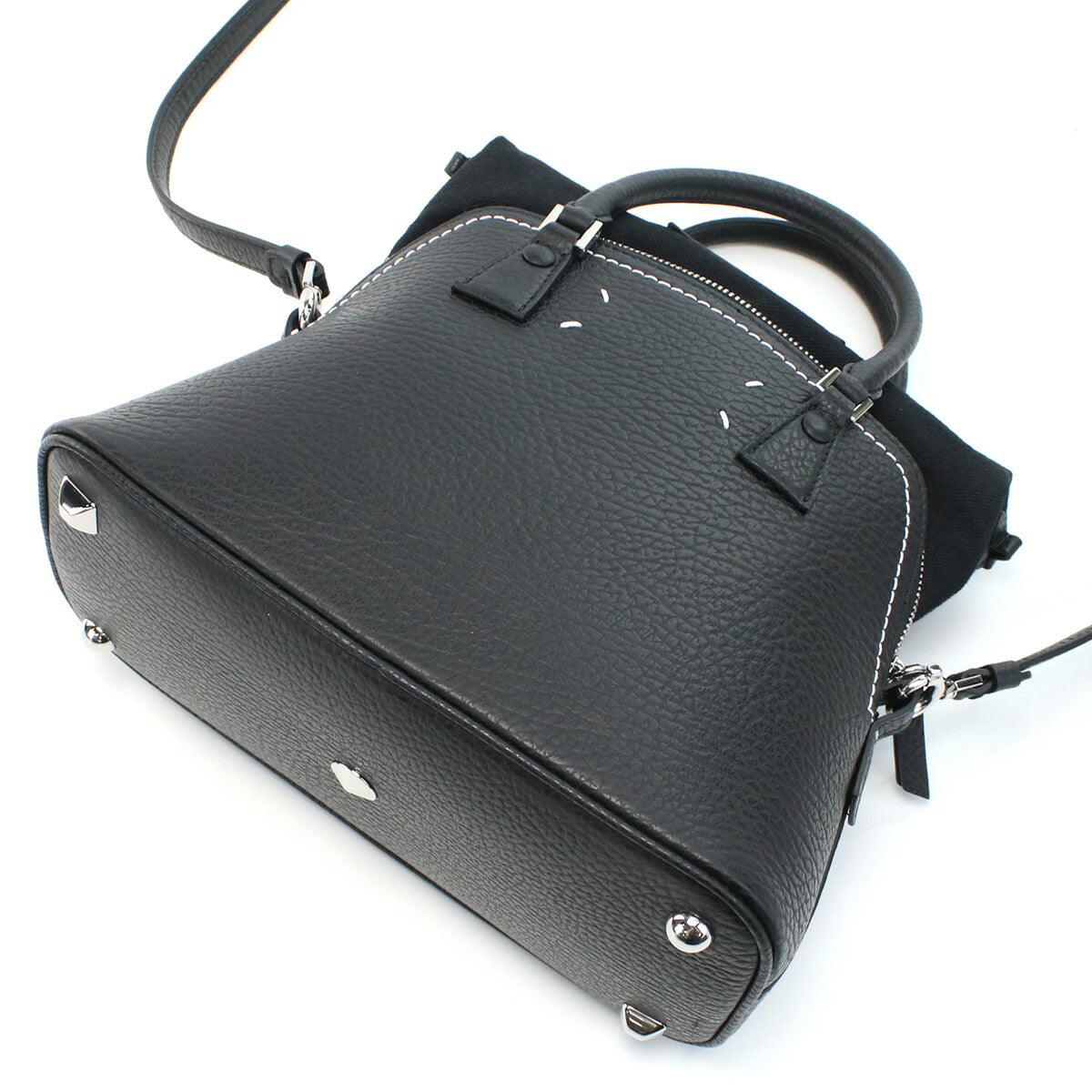 メゾンマルジェラ ハンドバッグ レディース レザー イタリア S56WG0082 ブラック バッグ MMAS56WG0082031