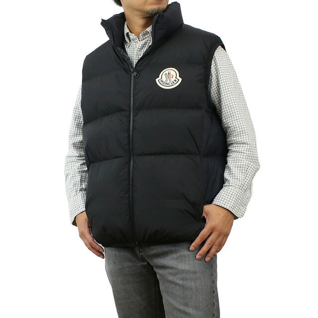 モンクレール ダウンベスト メンズ ブランド MONCLER 1A00077 ブラック ウェア 選べるモデル MON1A00077A