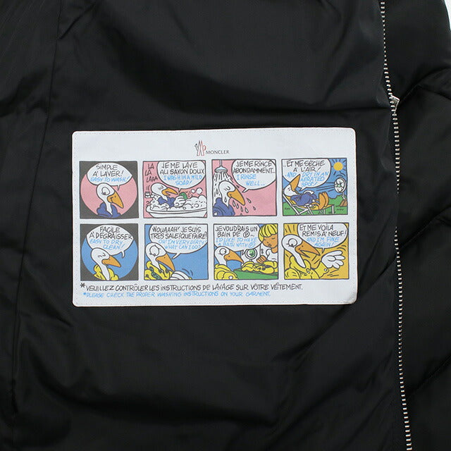 モンクレール ダウンジャケット レディース ブランド MONCLER 1A00117 ブラック ウェア 選べるモデル MON1A00117A