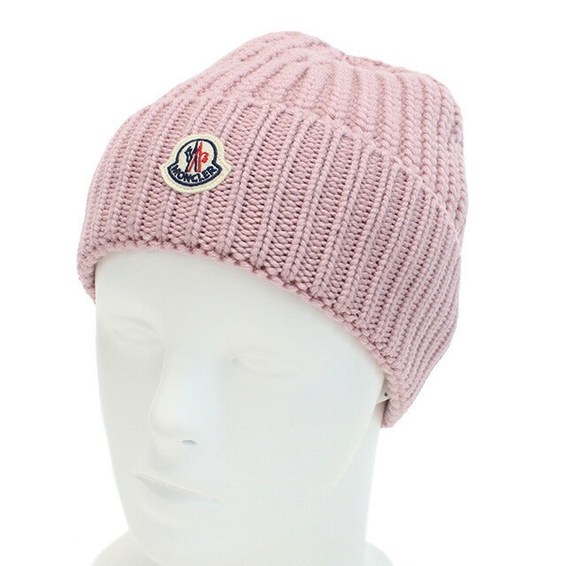 モンクレール ニットキャップ レディース ブランド MONCLER イタリア 3B00048 ピンク系 帽子 選べるモデル MON3B00048A