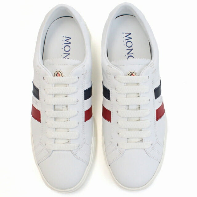 モンクレール スニーカー メンズ ブランド MONCLER レザー イタリア 4M00270 ホワイト系 シューズ 選べるモデル MON4M00270B