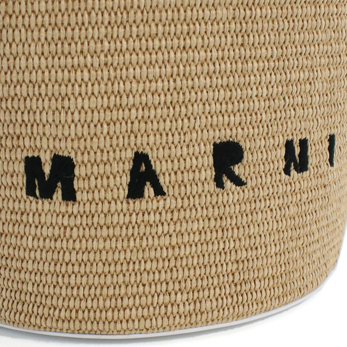 マルニ カゴバッグ レディース コットン52% ナイロン48% レザー イタリア BMMP0068Q0 ホワイト系 バッグ MRNBMMP0068Q0051